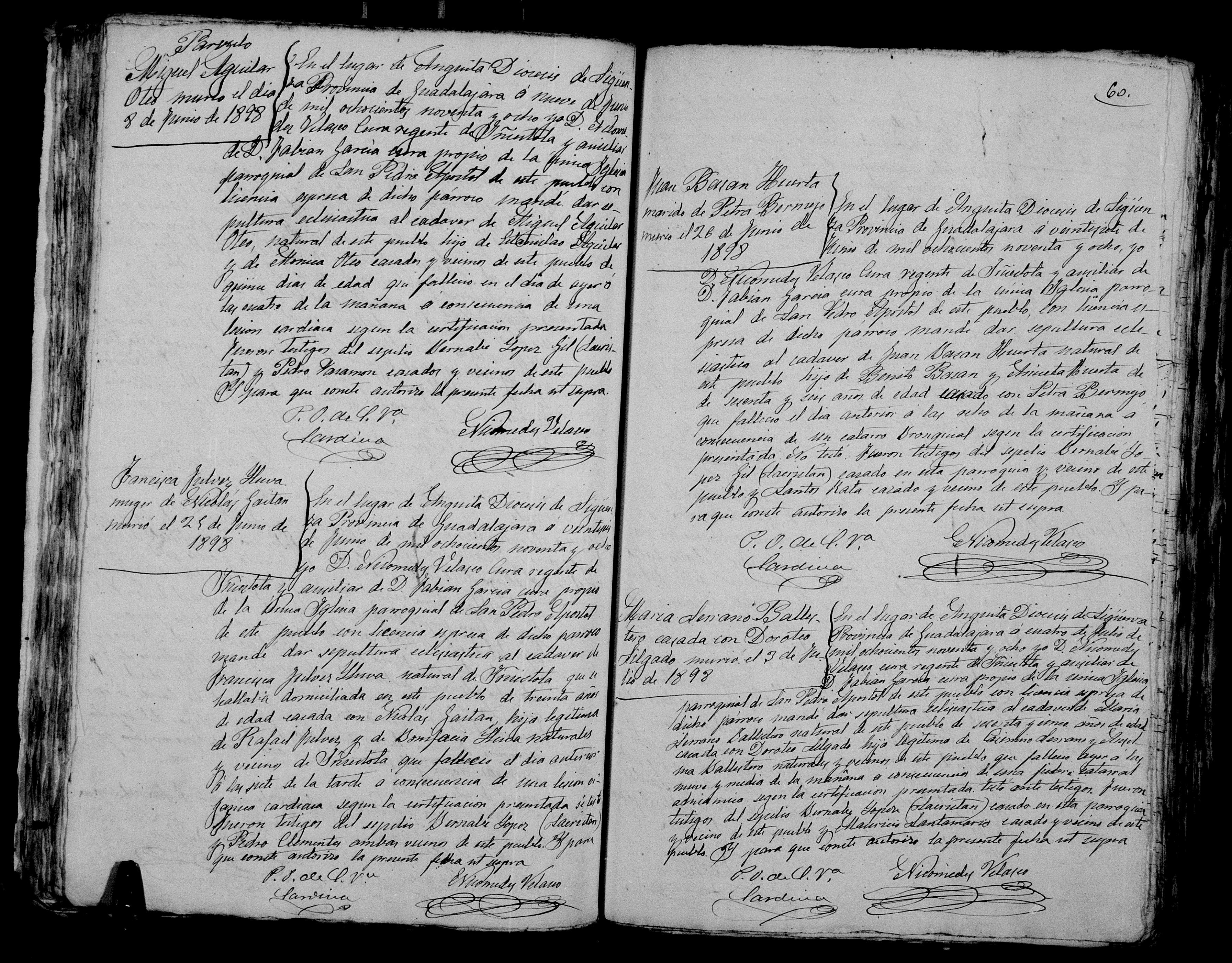 Visor FS - defunción de Juan Basán Huerta, 1898 (img. 1359)