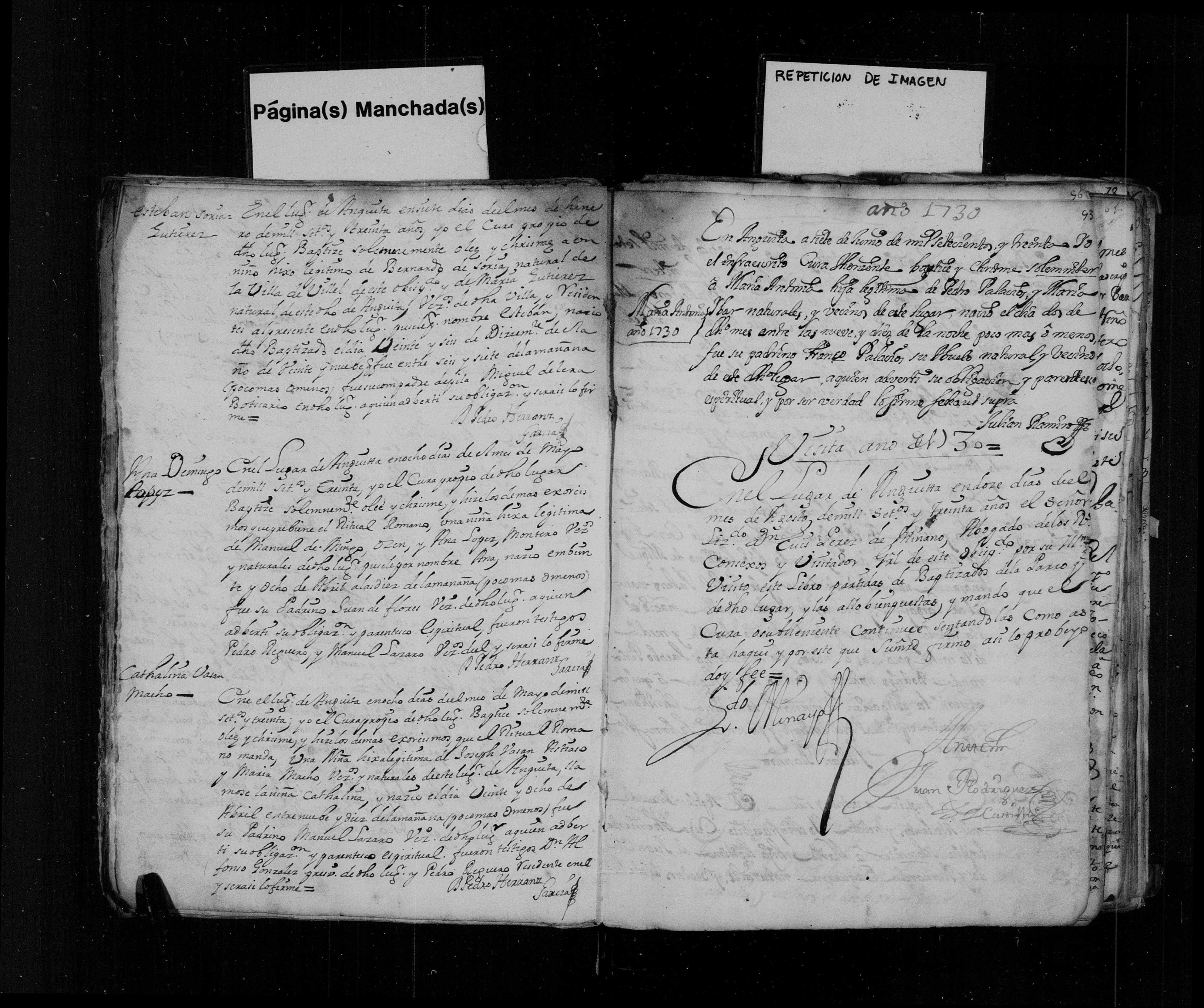 Bautismo de Catalina Basán Macho, Anguita 8-may-1730 (film 007625389)