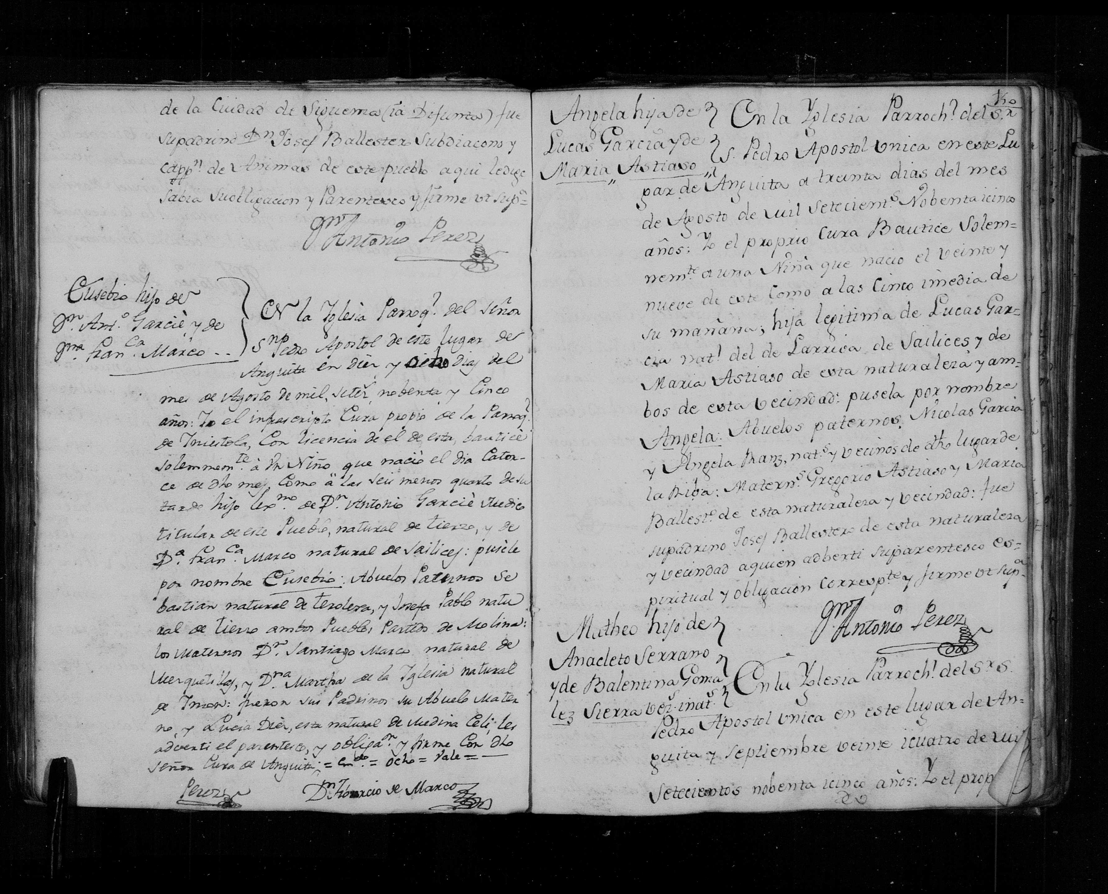 Bautismo de Ángela García Astiaso, Anguita 30-ago-1795 (film 007625389)