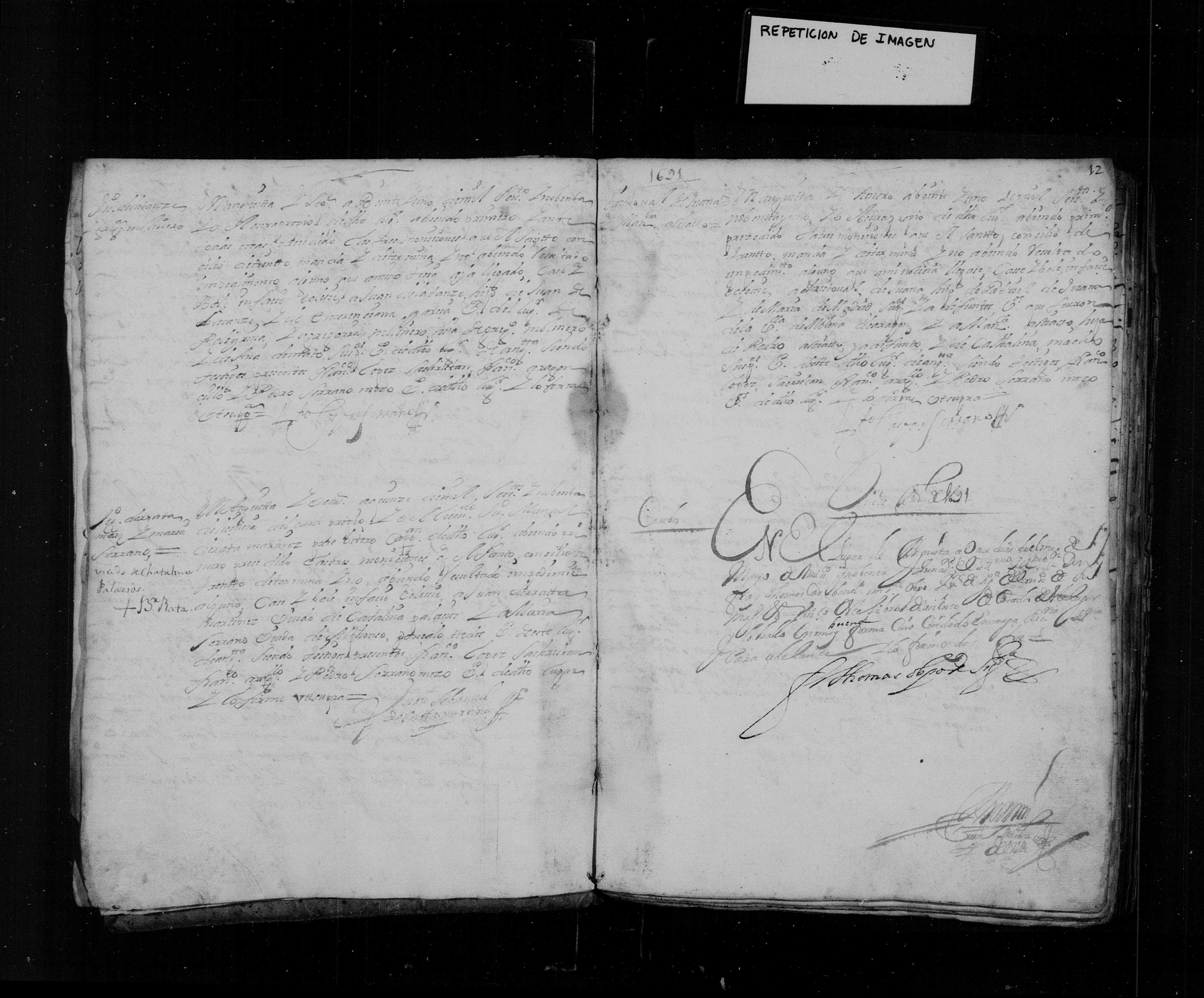 Matrimonio de Manuela Astiaso × Cristóbal de Juana, Anguita 1691 (film 007625389)