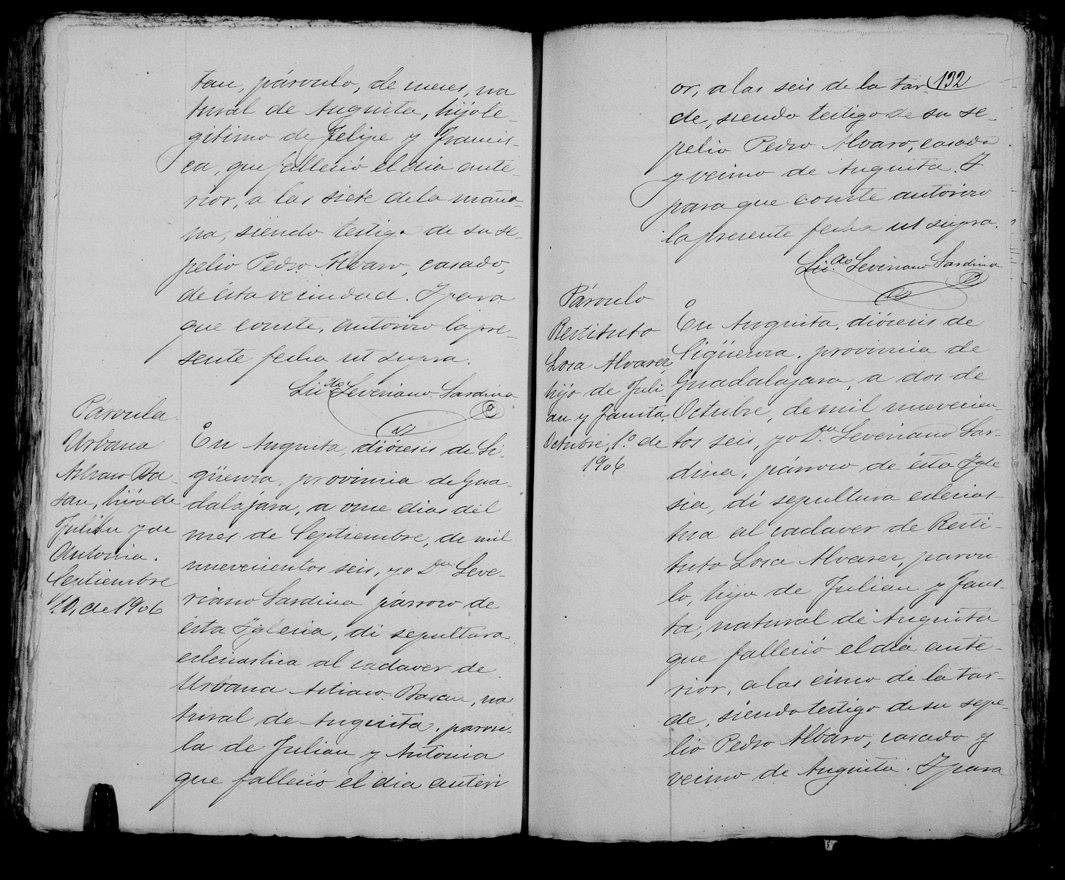 Defunción de la párvula Urbana Astiaso Basán (img. 1431, DGS 7625364)