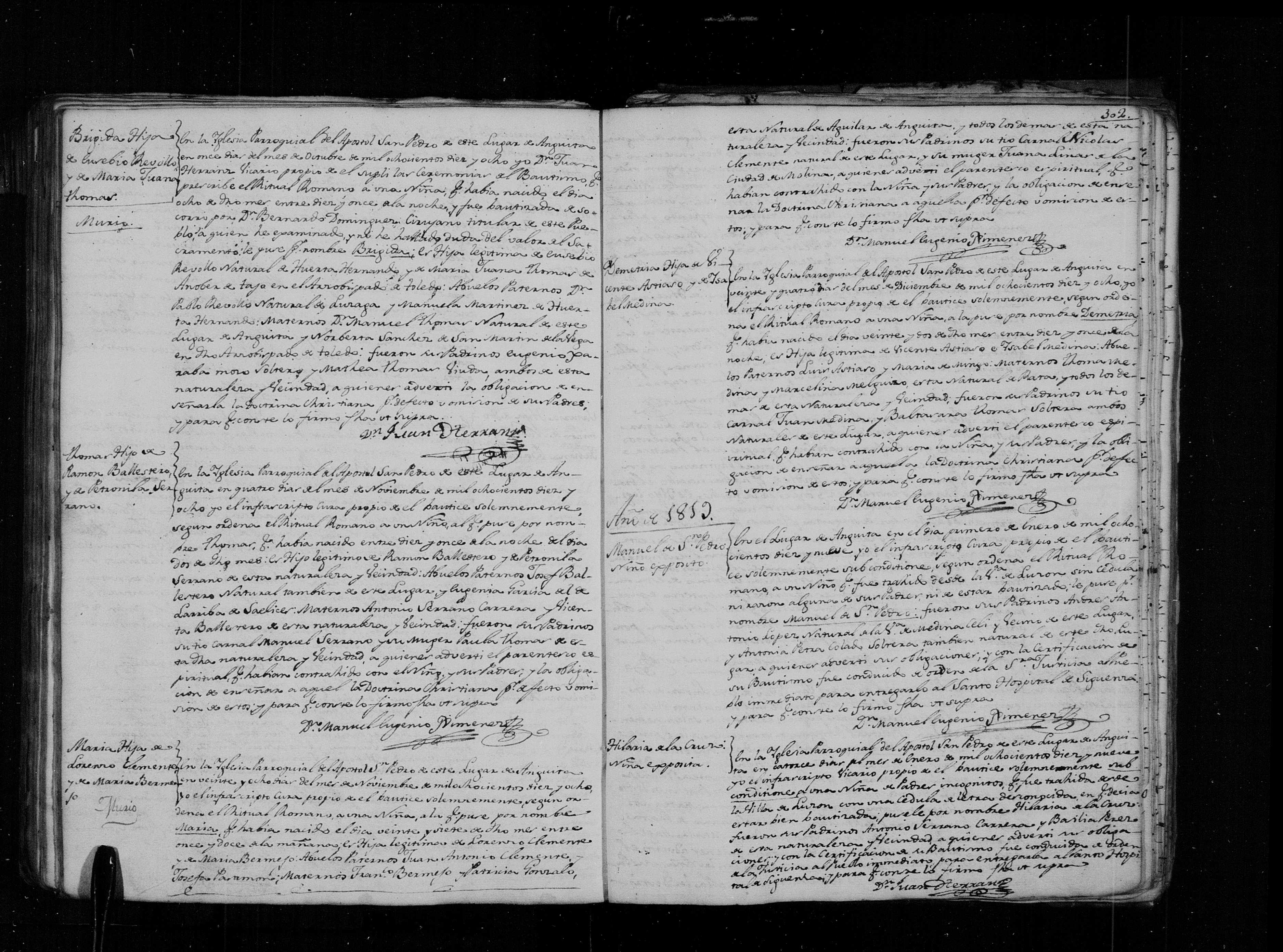 Bautismo de Demetria Astiaso Medina, Anguita 24-dic-1818 (film 007625389)