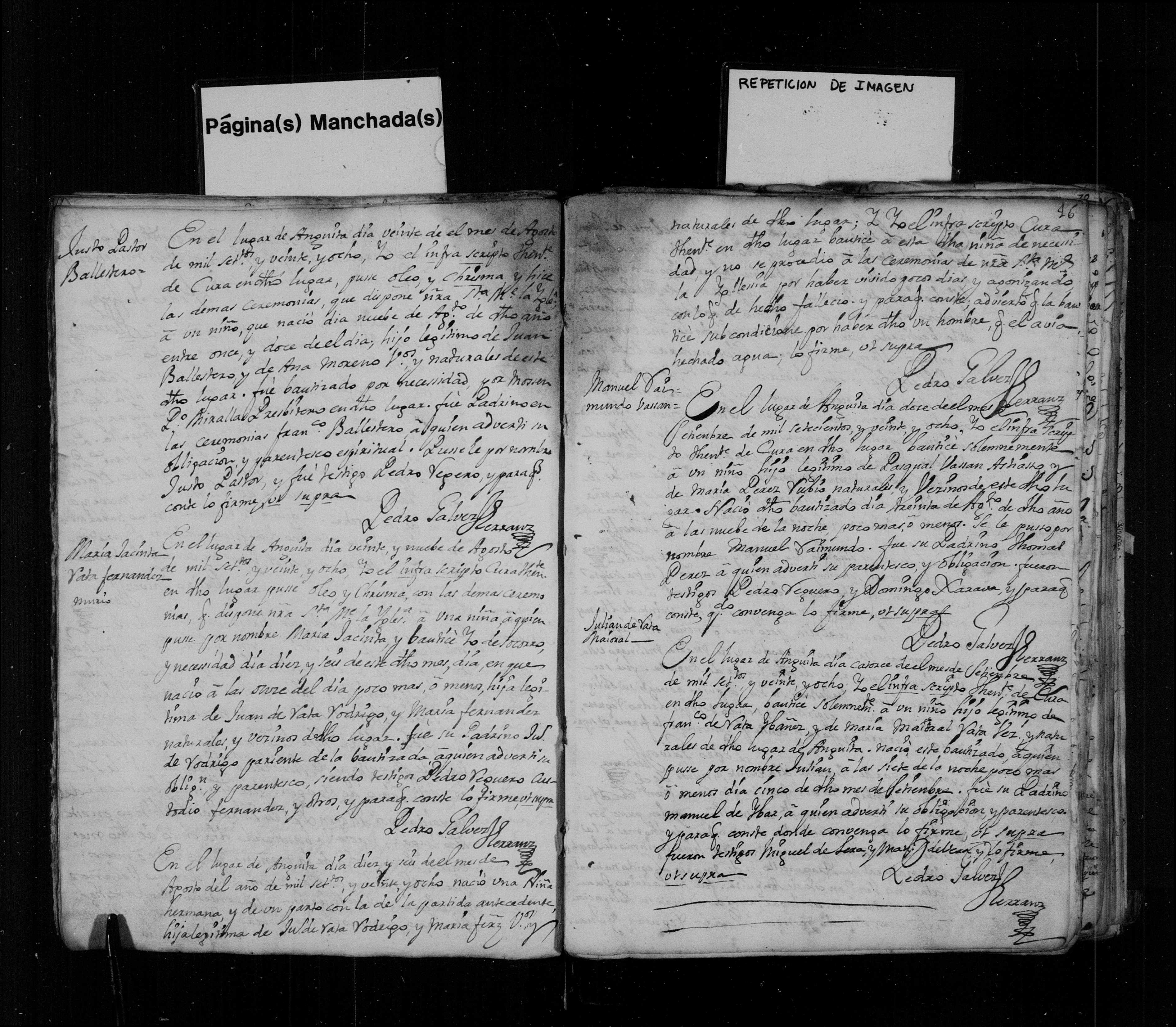 Bautismo de Manuel Raimundo Basán Astiaso, Anguita 12-sep-1728 (film 007625389)