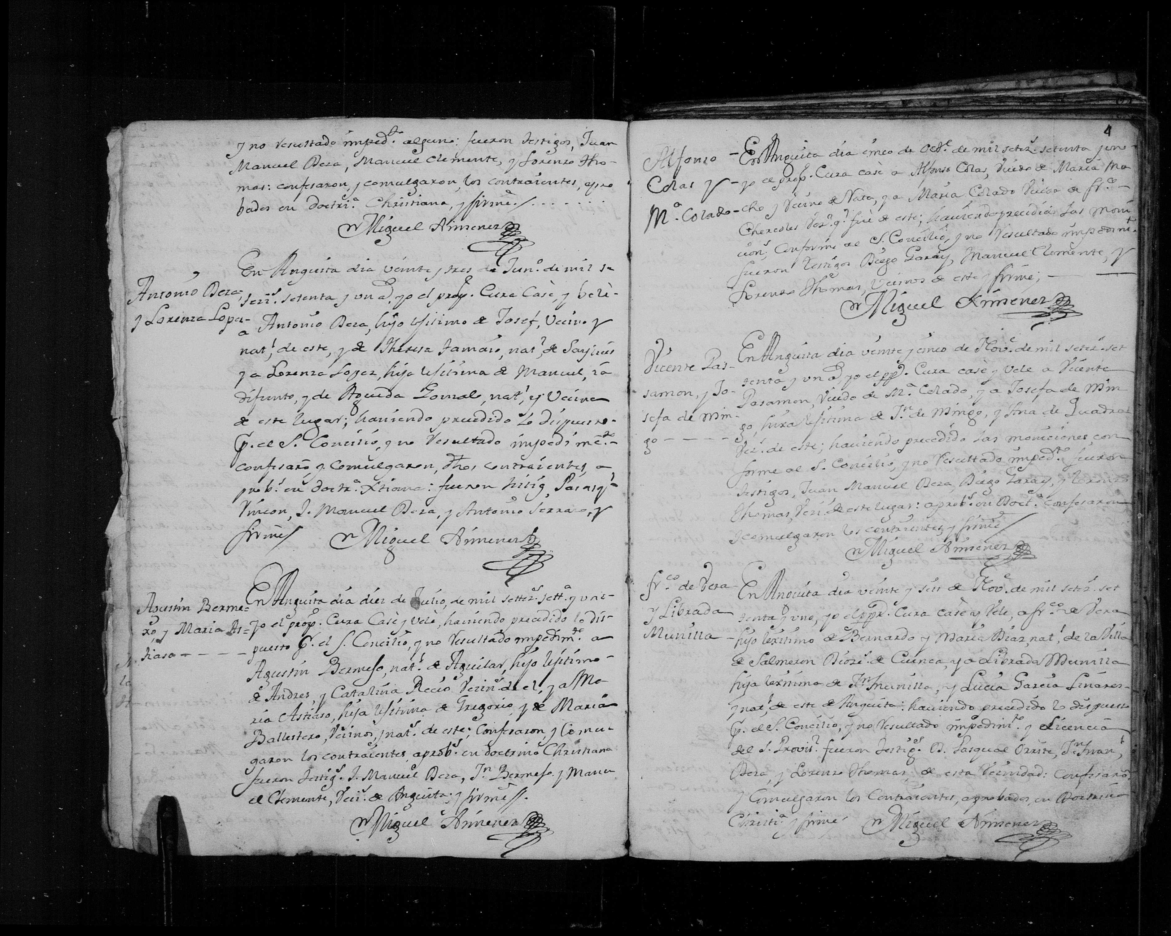 Matrimonio de Agustín Bermejo × María Astiaso, Anguita 10-jul (1771/1772) (film 007625389)