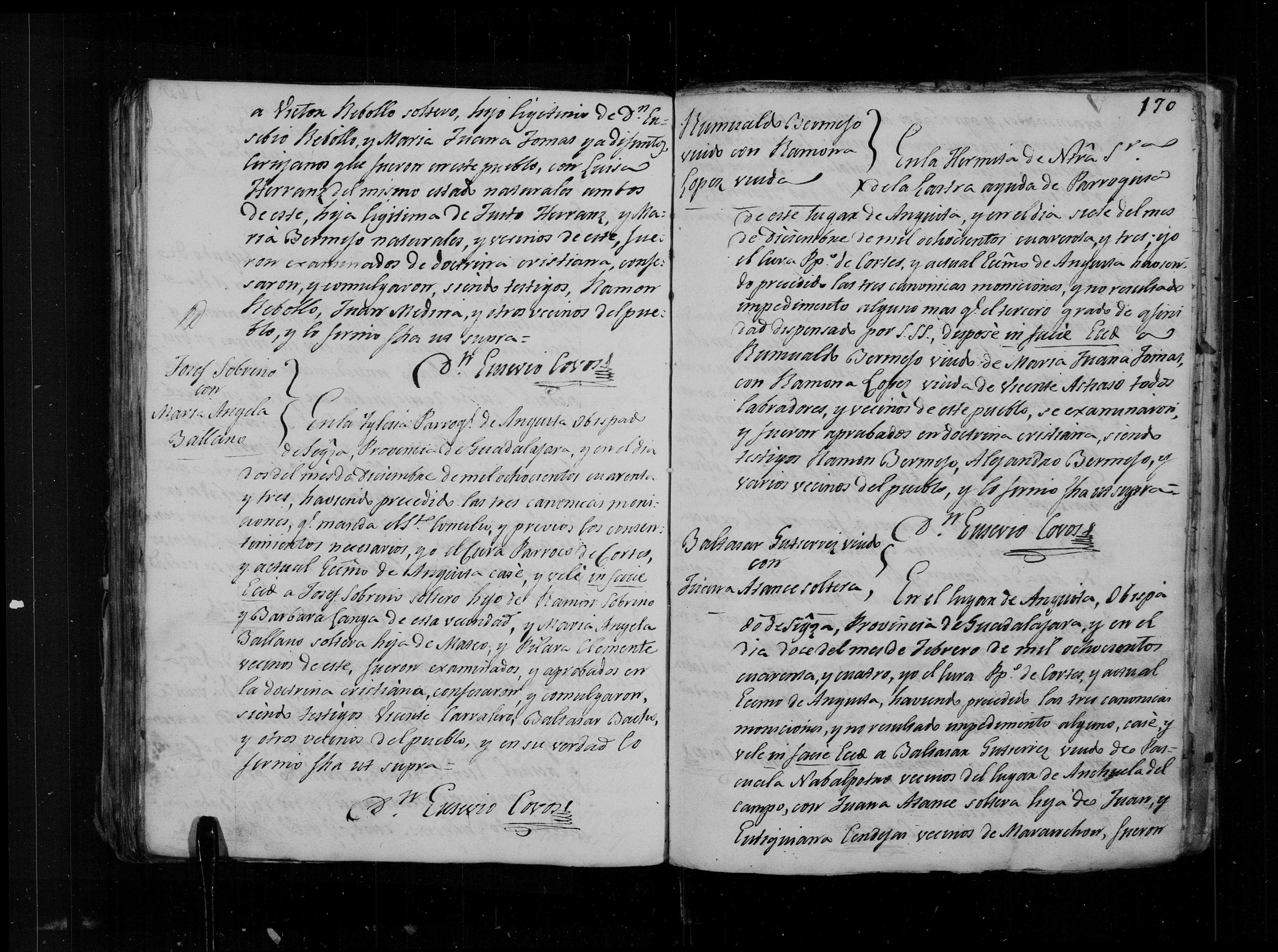 Boda de Rumualdo Bermejo y Ramona López, Anguita 7-dic-1843 (film 007625389)